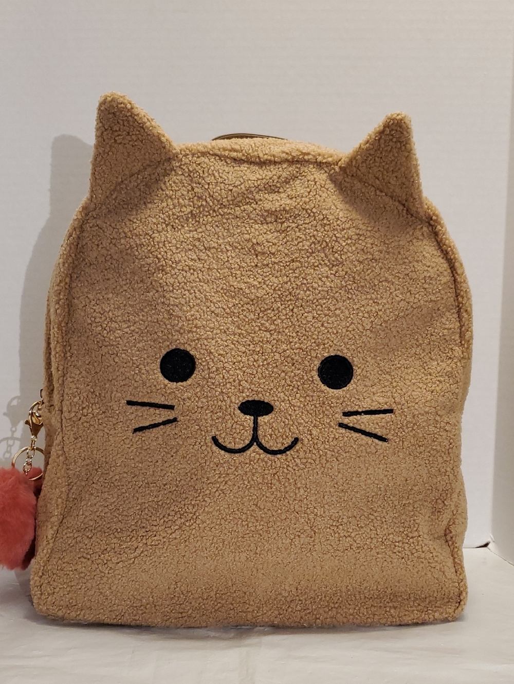 Avmoni Plush Cat Face Backpack